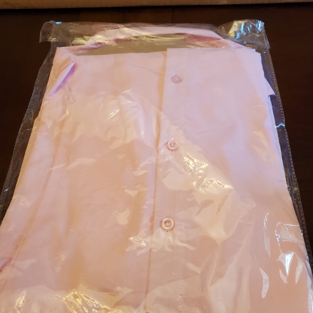 Basic Slim Fit Button Down Shirt XL - Picture 6 of 7